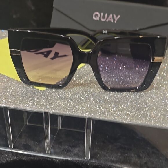 Quay Australia Notorious 50MM Square Sunglasses - Picture 8 of 8